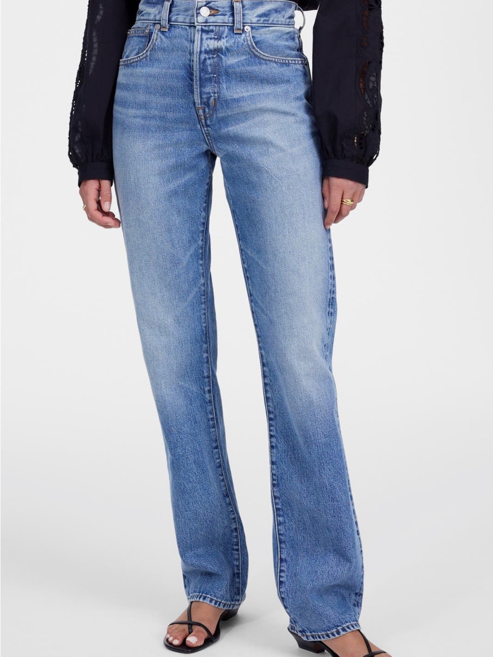Madewell The Signature Straight Jean (Atlin Wash) ATLIN WASH